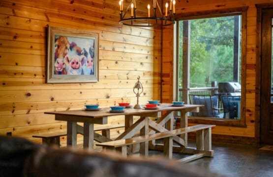 Gather 'round the dining table for hearty meals and cherished conversations—where every meal feels special.