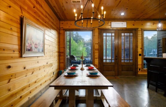 Elevate every meal with the warmth and charm of our dining table.