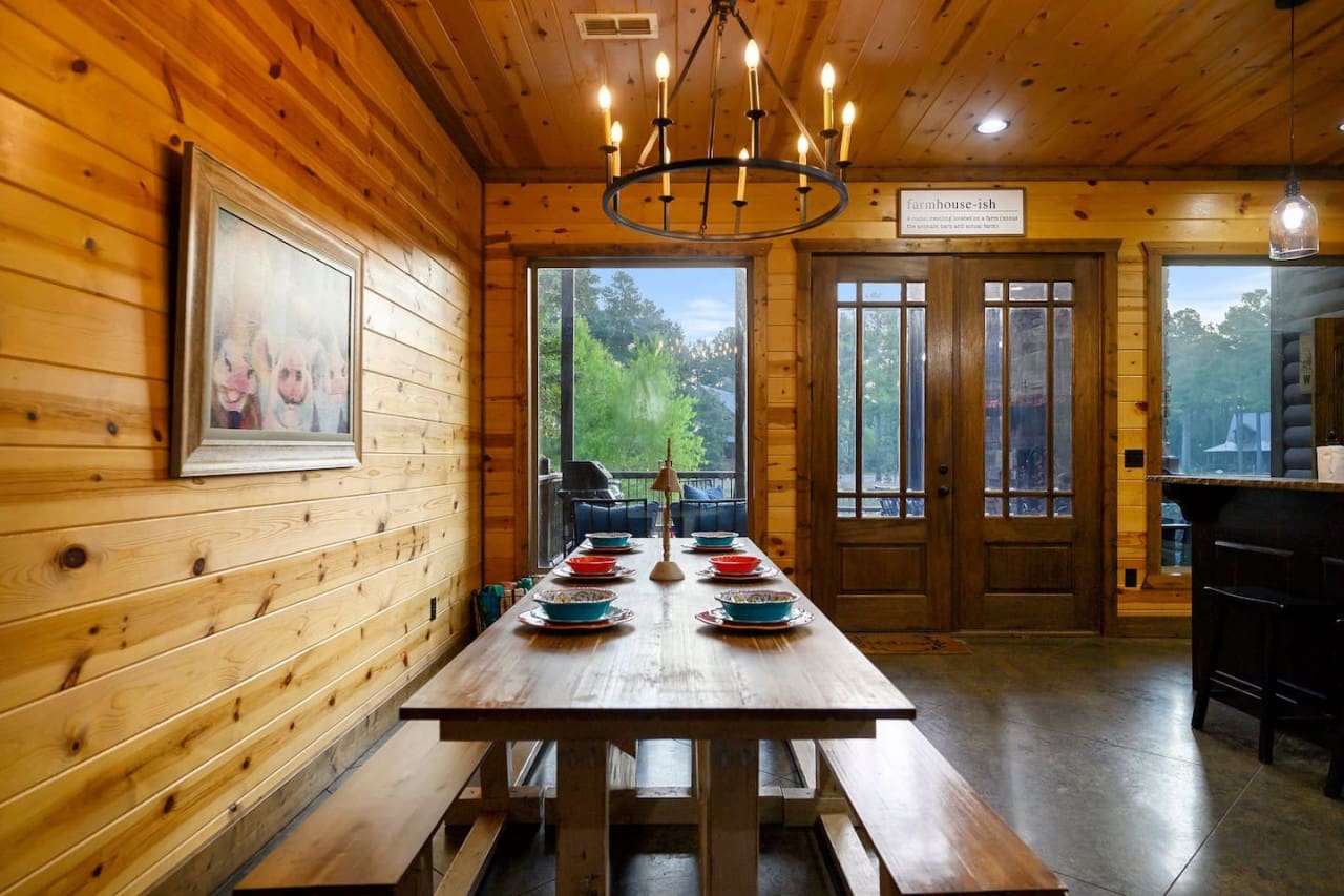 Elevate every meal with the warmth and charm of our dining table.