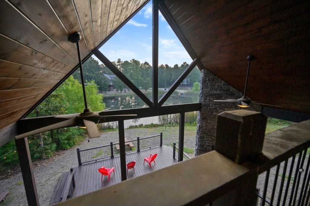 Discover a whole new perspective—enjoy stunning backyard views from our upstairs retreat.