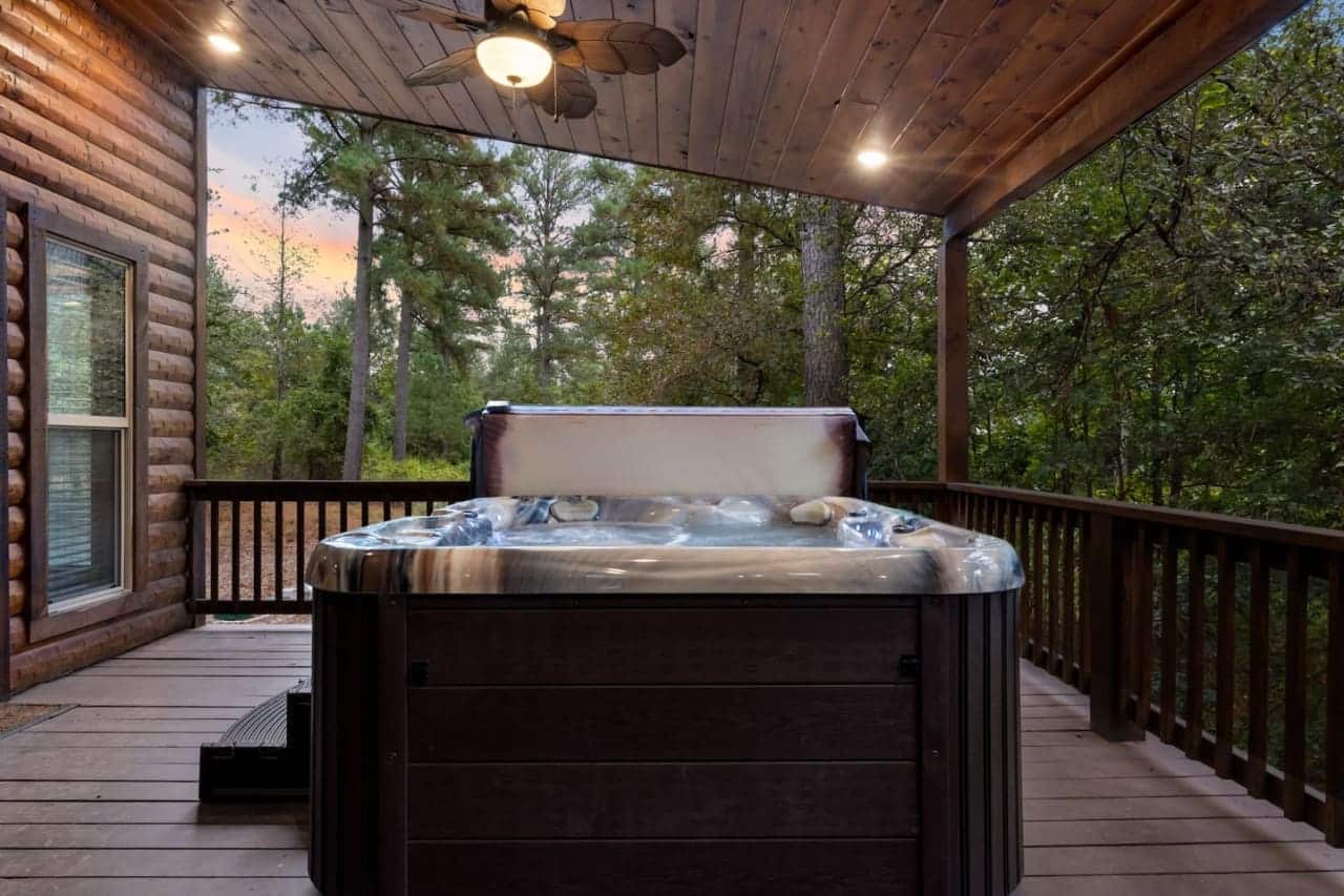 Relaxation station: where the bubbles flow and worries melt away.