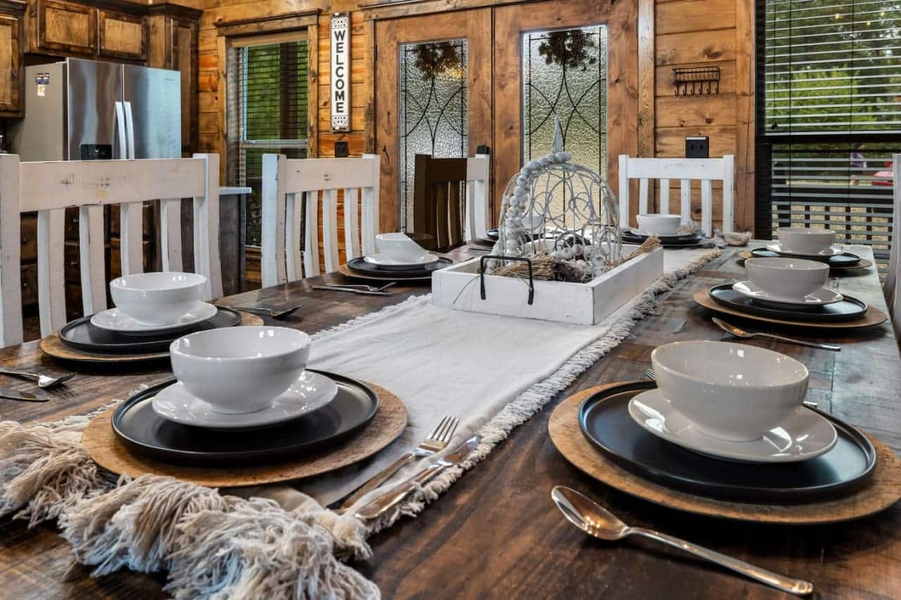 A beautifully set table is a canvas for memorable moments.