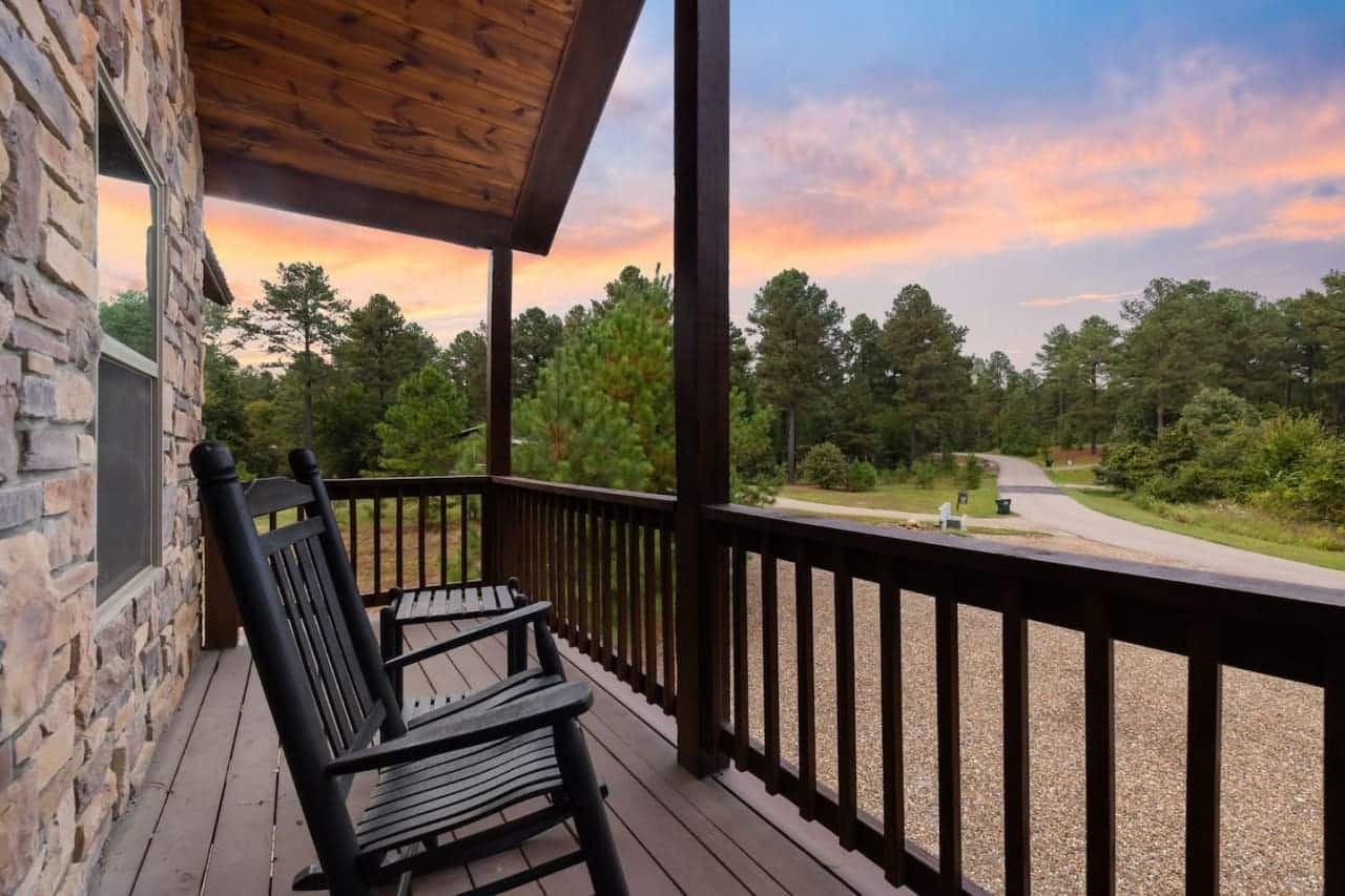 Porch life: where time slows down and peace finds you.