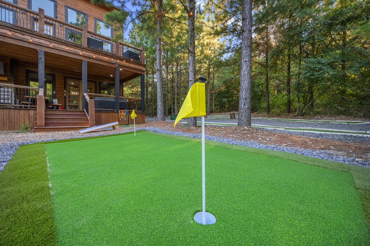 Swinging into serenity, one hole at a time.