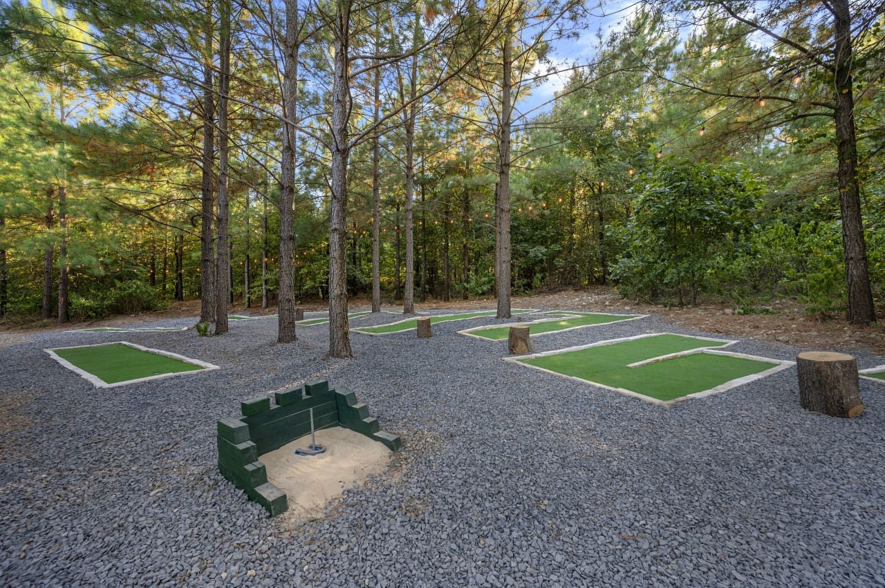 The only thing better than a day on the course is a day on the course at the cabin!