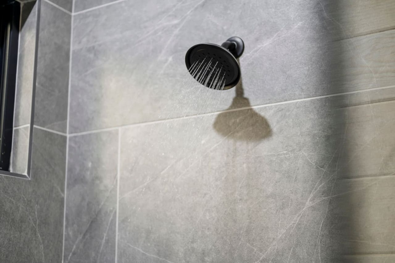 Let the water wash away the day—pure bliss under this shower head!