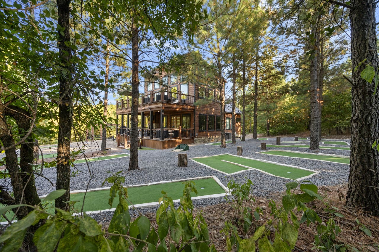Where the greens meet the pines—golfing bliss!