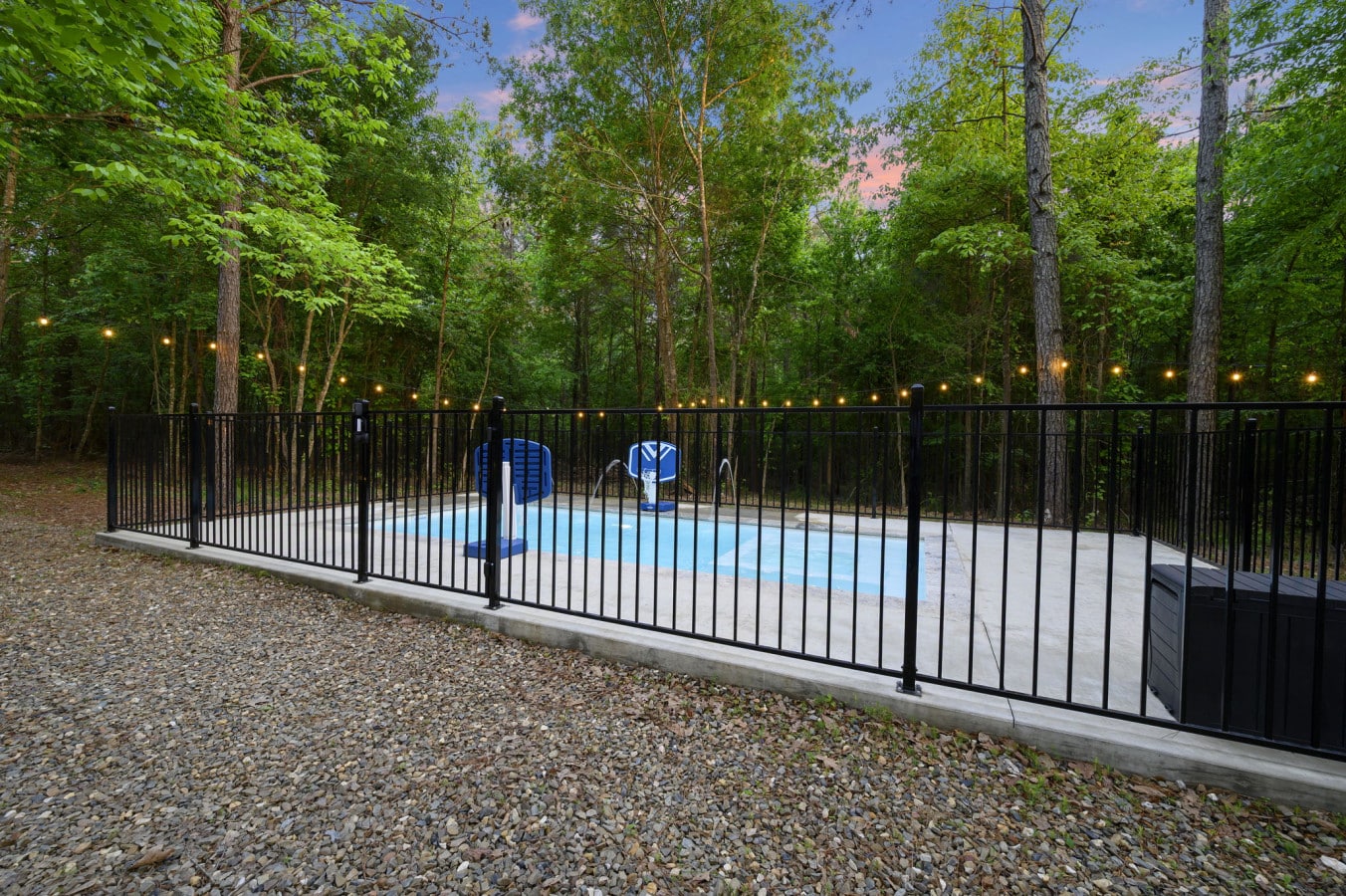 Make a splash and enjoy some fun in the sun by the private pool.
