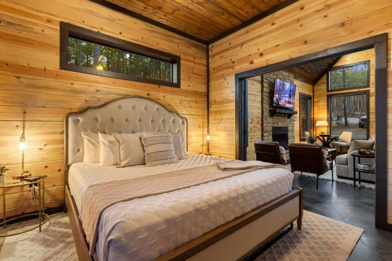 Sleep surrounded by the beauty of nature.