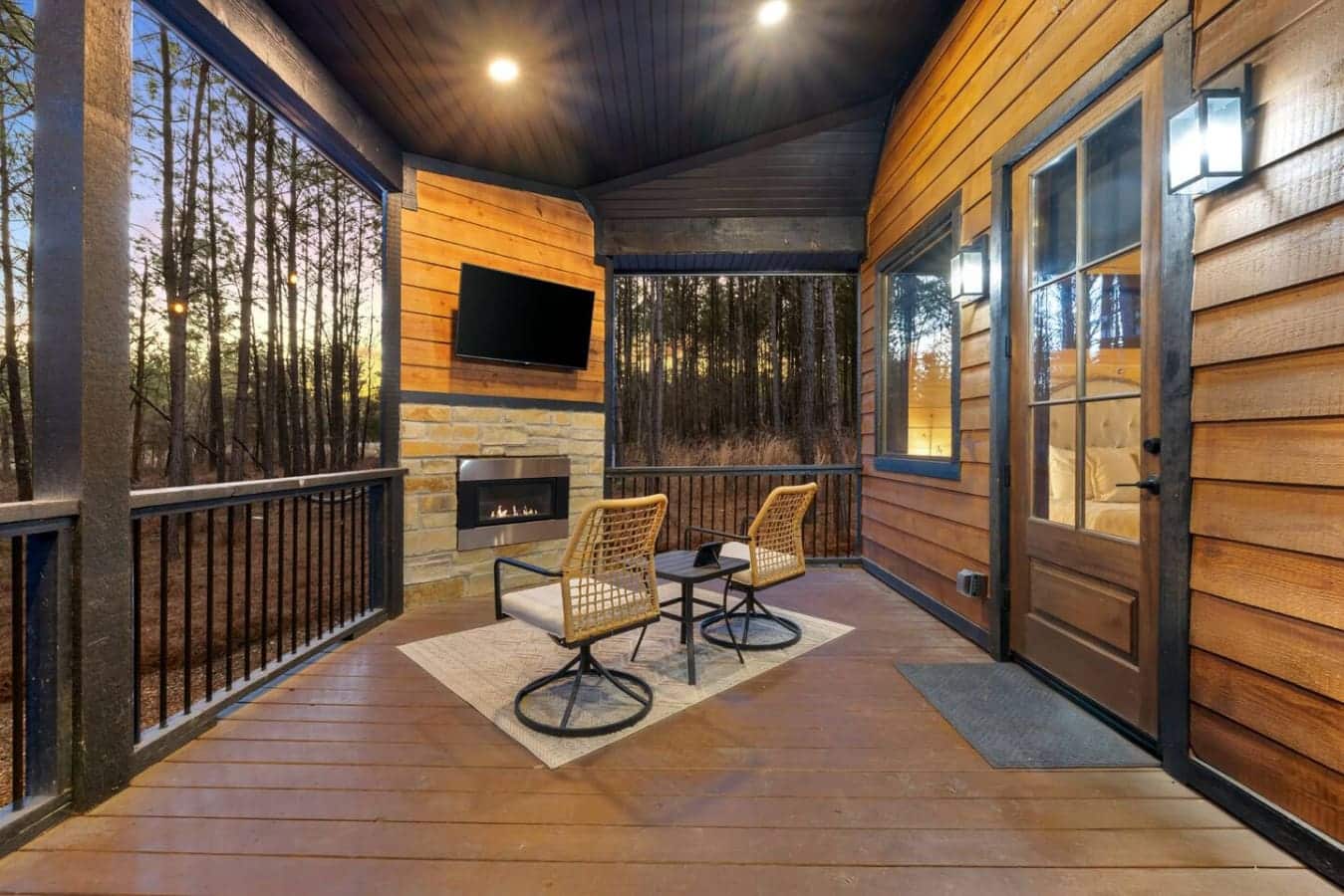 A balcony with a view that takes your breath away.
