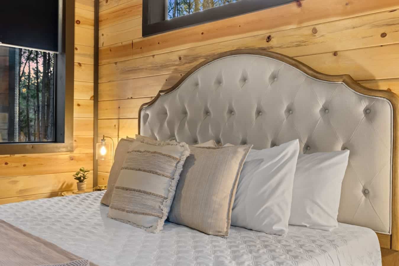 The perfect spot to unwind after a day in the woods