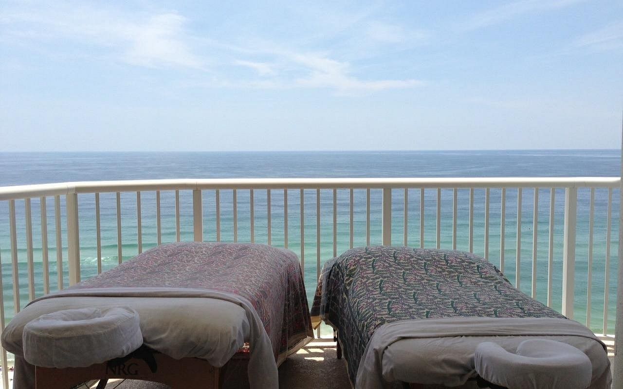 this is from a balcony
