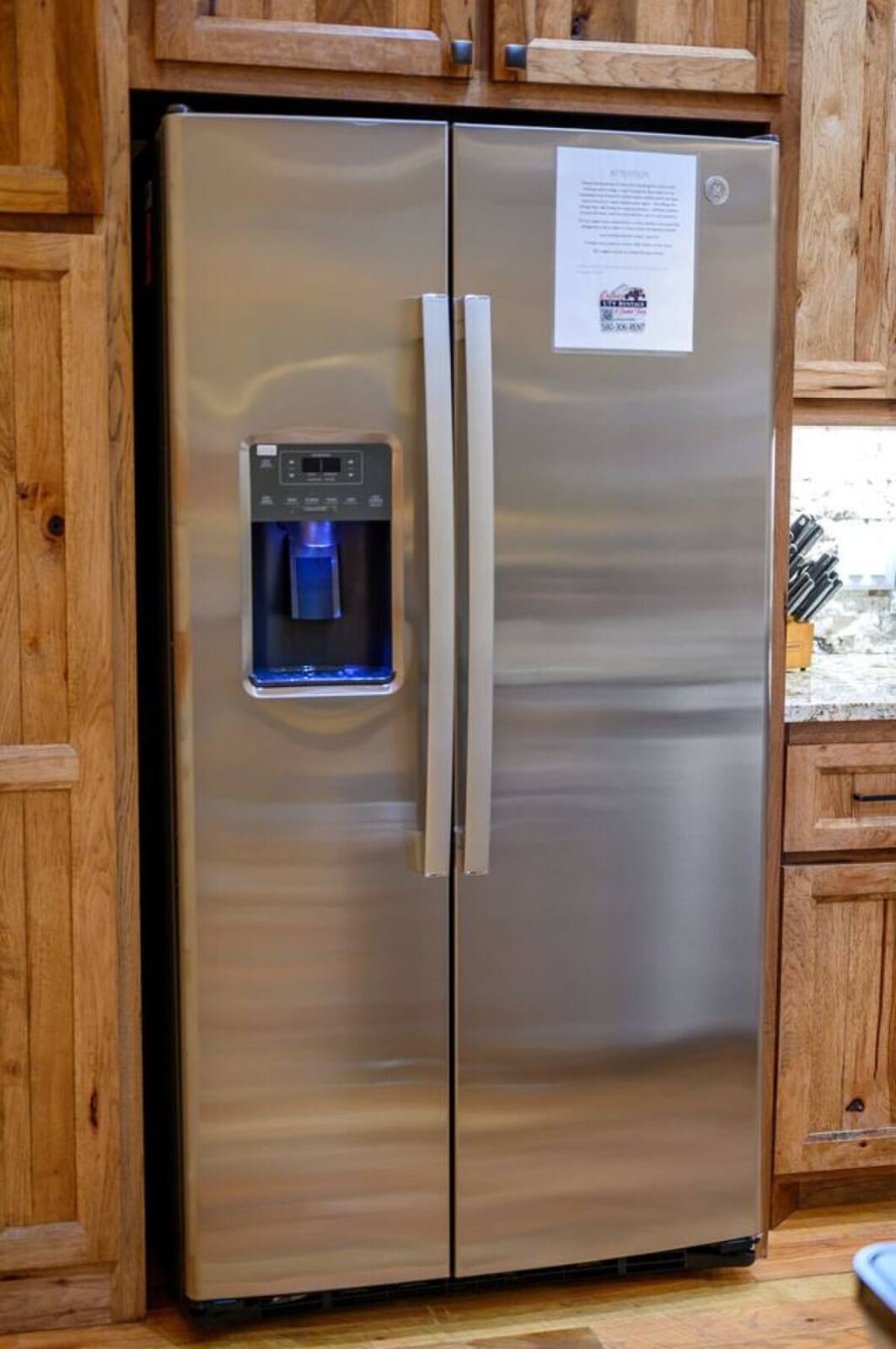 Keep your groceries fresh for your entire stay.
