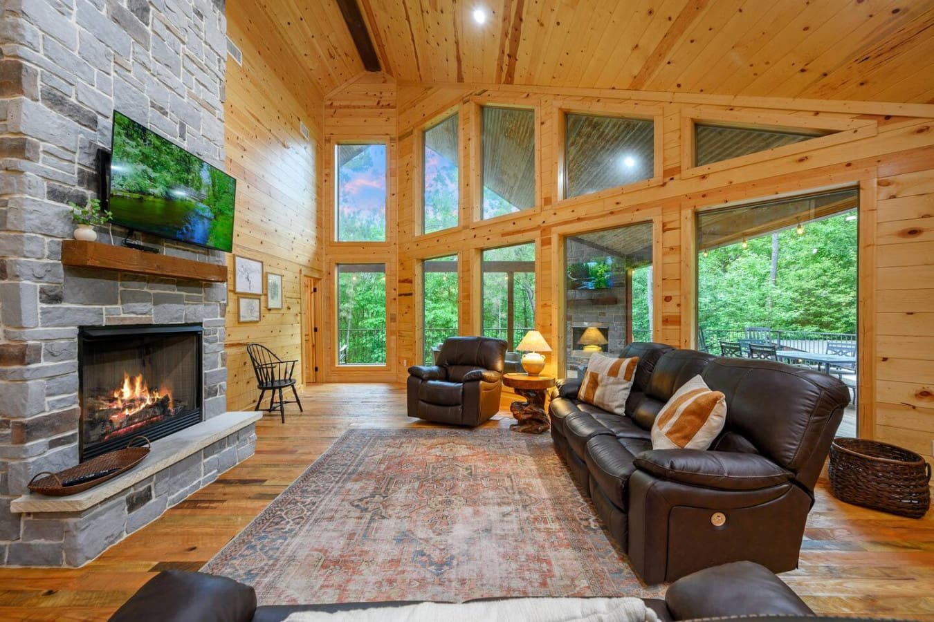 Fireside chats never felt cozier.