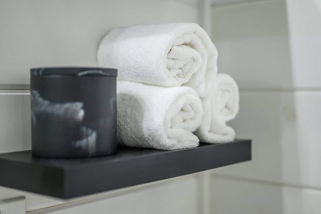 Crisp towels, calming tones, and all the little luxuries that make you feel at home.