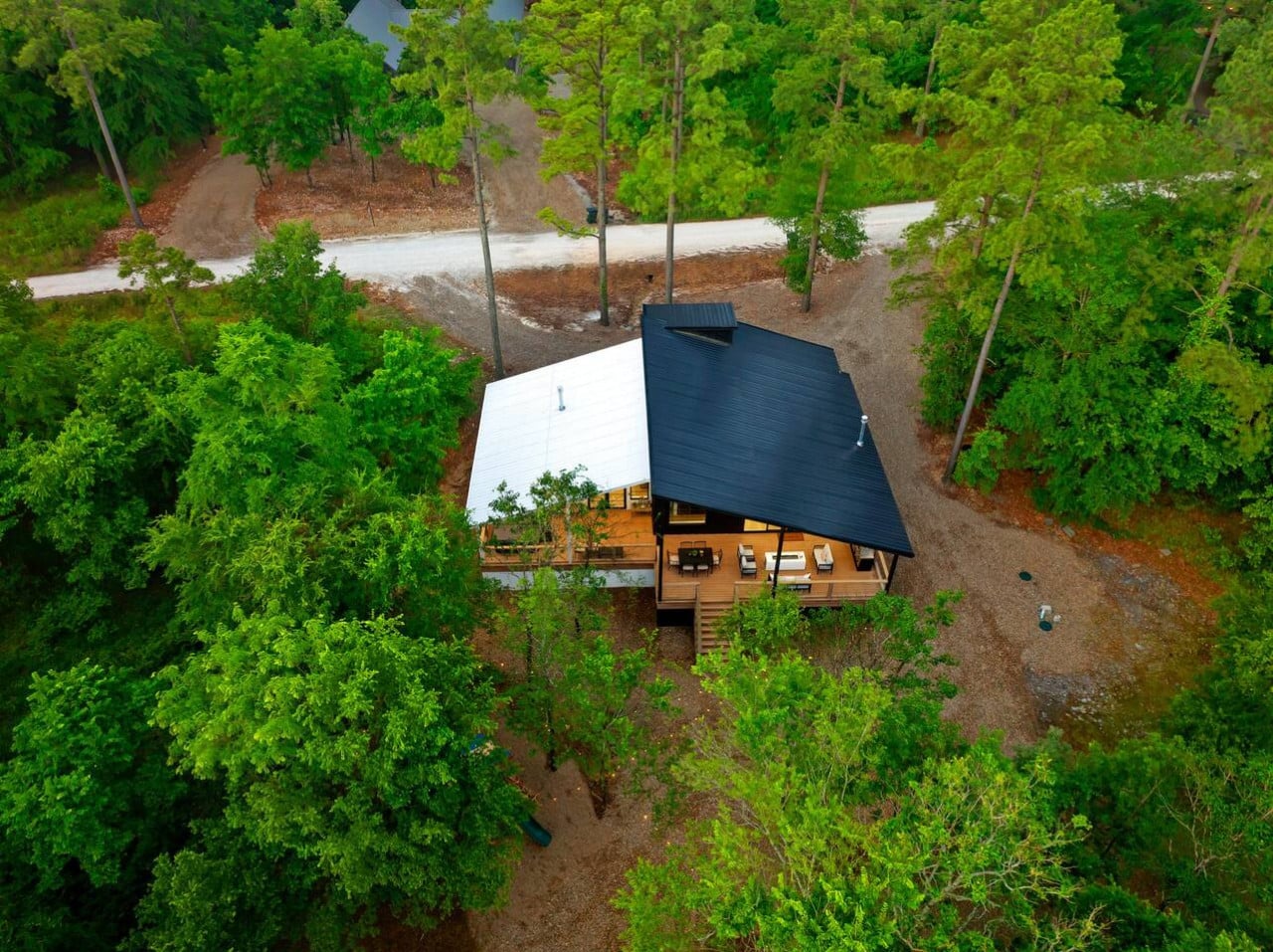 Tucked among the trees with comfort and calm in every corneru2014your forest escape awaits.