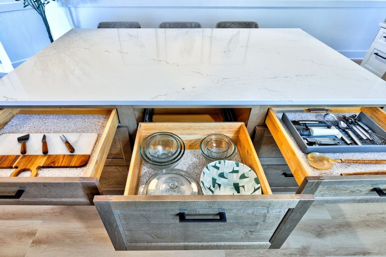 Whip up meals with all the essentials at hand.
