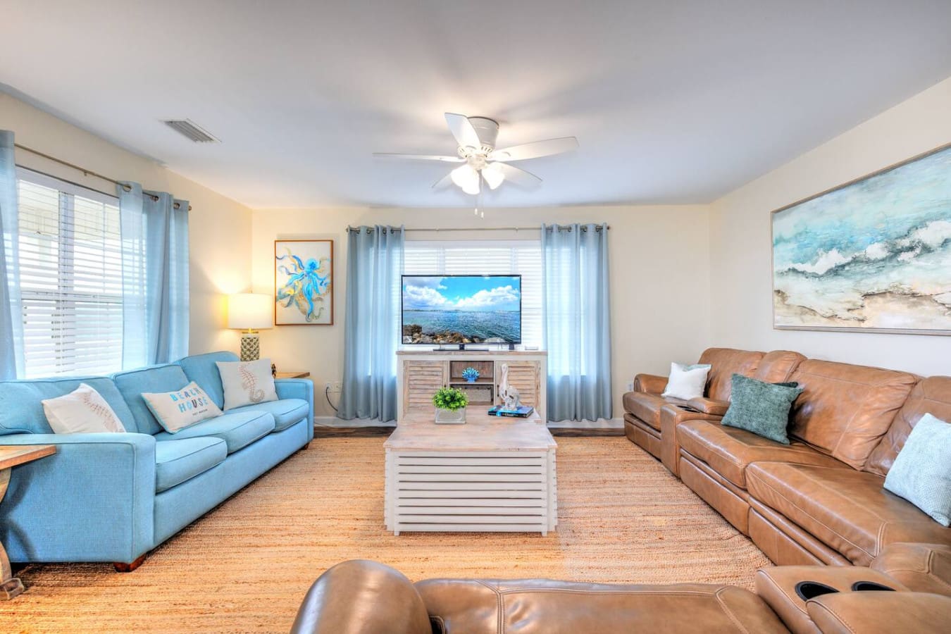 Put your feet up and make yourself at home.