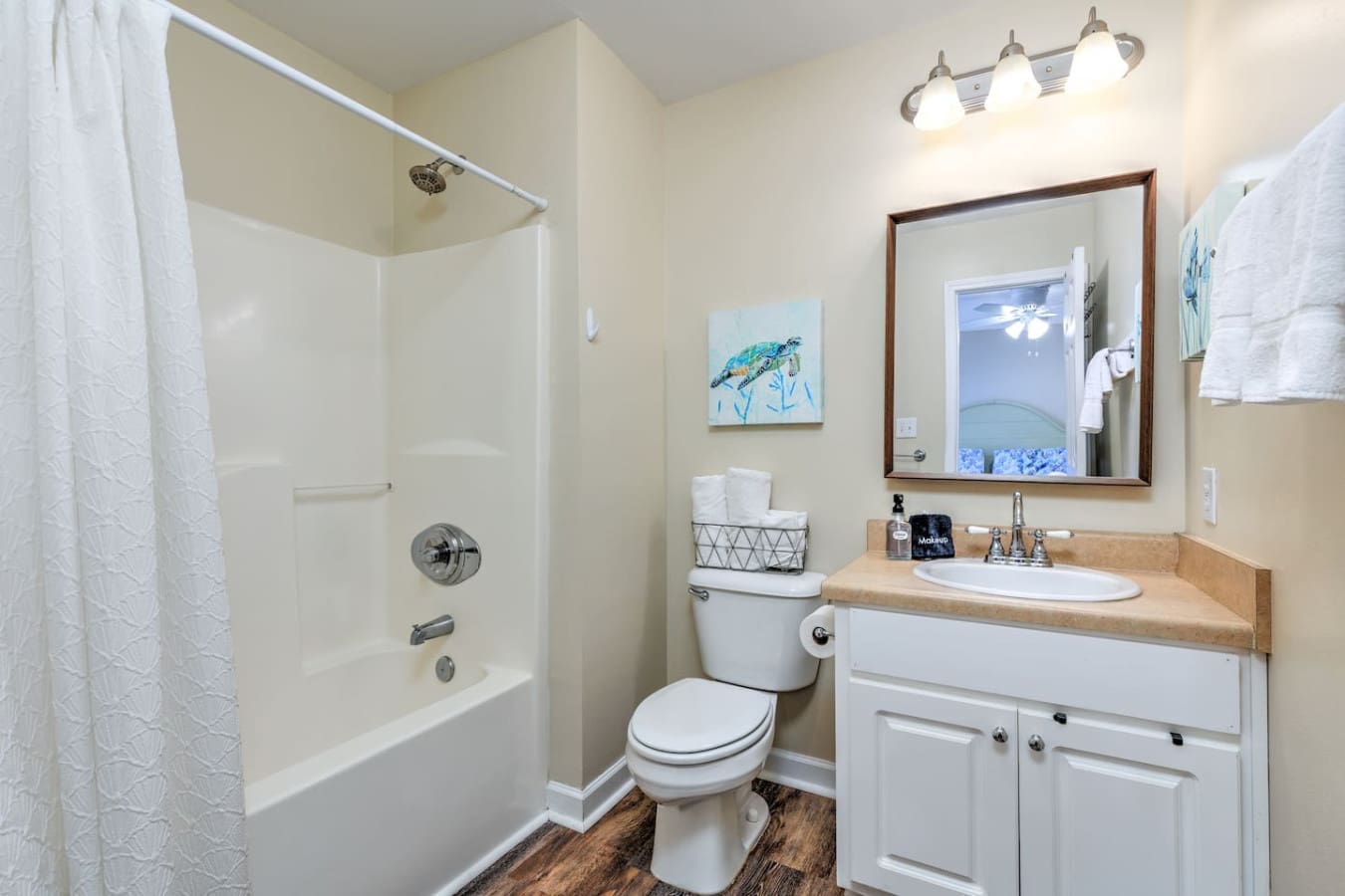 Crisp, clean, and well-stocked.