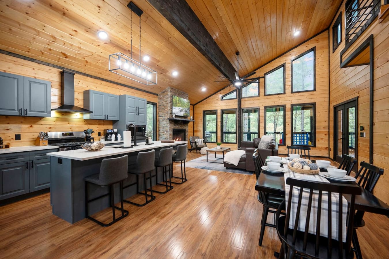 Design that connects — kitchen, dining, and heart.