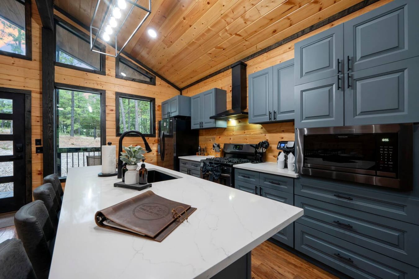 A little cabin kitchen magic.