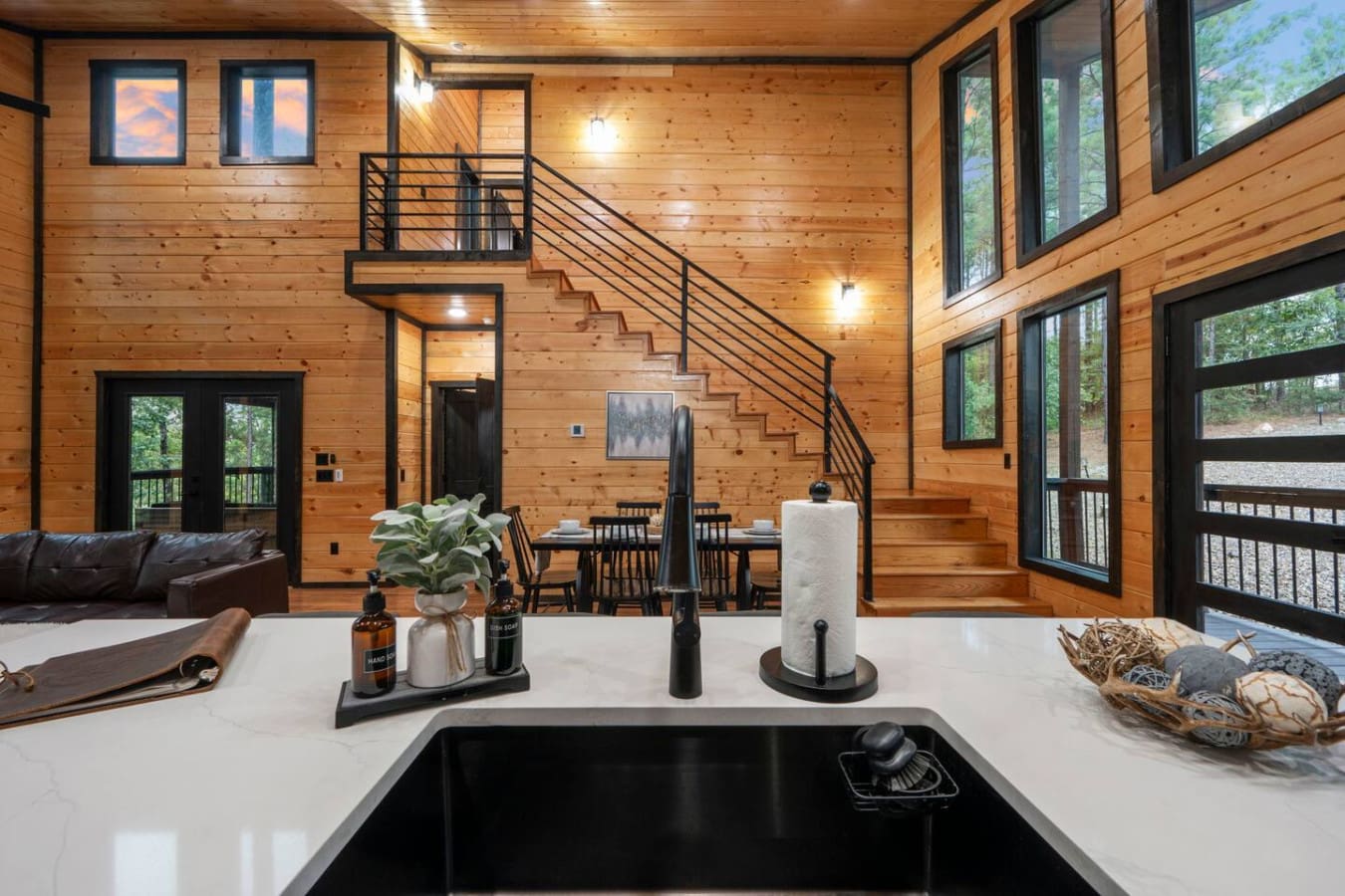 A view that makes even washing dishes feel poetic.