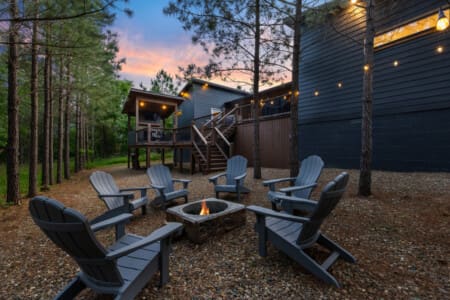 Gather 'round and cozy up to the warmth of our inviting fire pit!