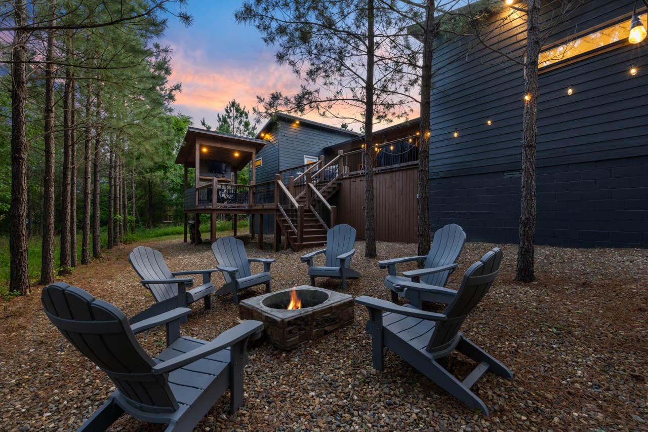 Gather 'round and cozy up to the warmth of our inviting fire pit!