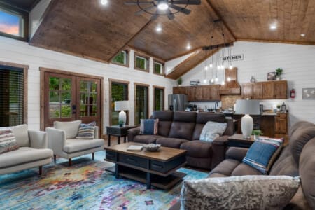 tep into relaxation mode in our laid-back and inviting living room haven.