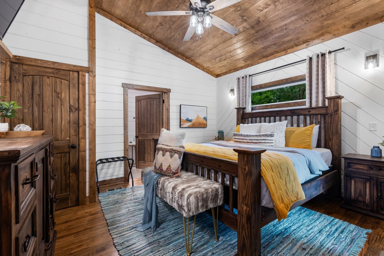 nuggle up and drift away in our cozy bedroom retreat, where dreams are made of soft blankets and gentle whispers.