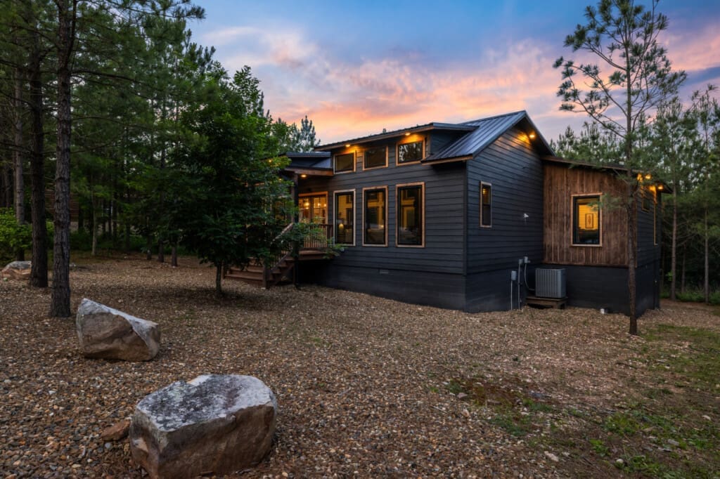 Our cabin, where each glance reveals a new wonder of the natural world.