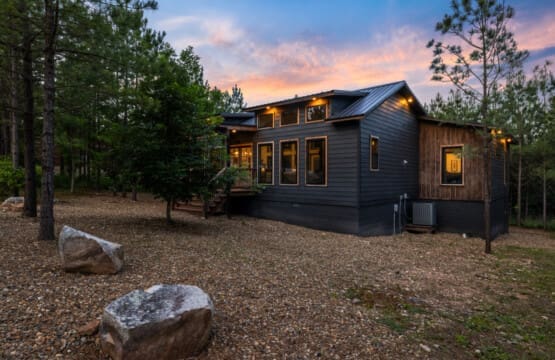 Our cabin, where each glance reveals a new wonder of the natural world.