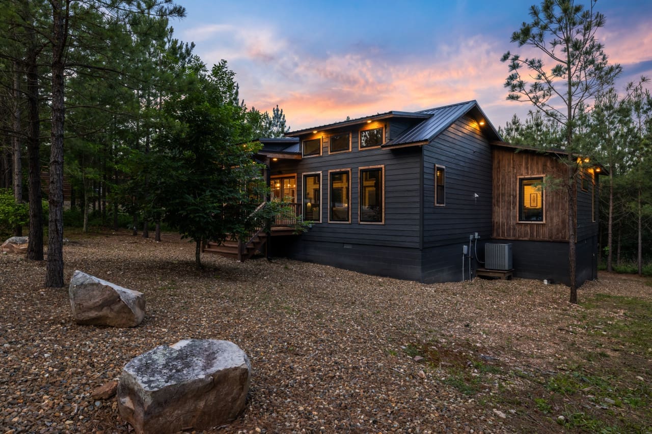 Our cabin, where each glance reveals a new wonder of the natural world.