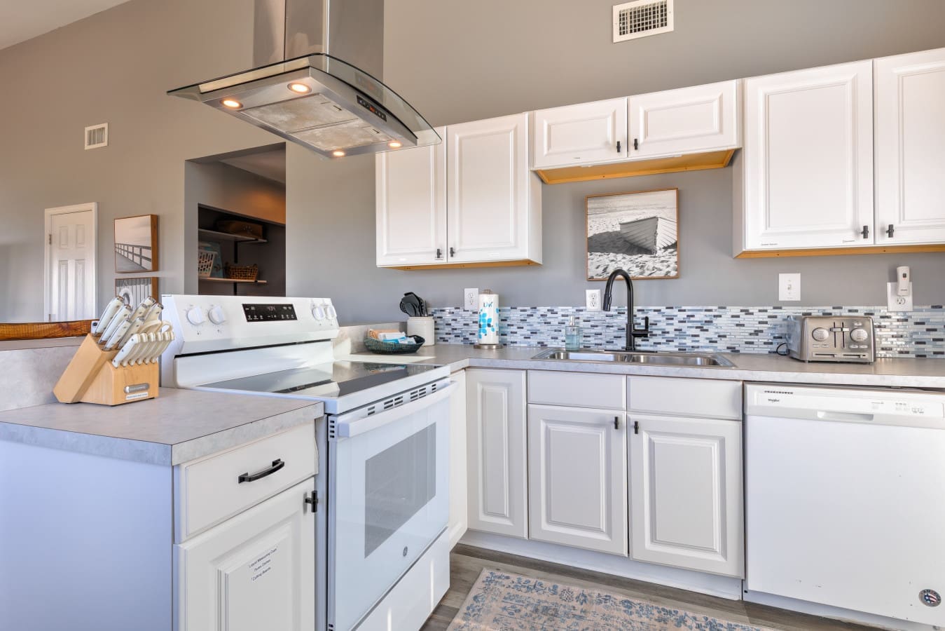 A kitchen fully stocked for all your culinary adventures