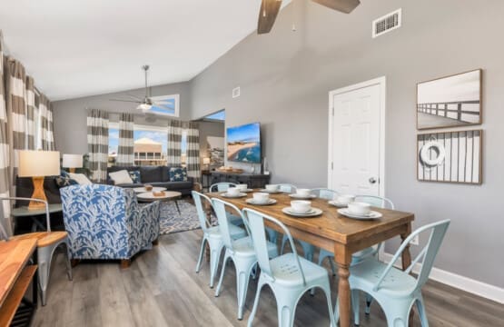 The perfect spot for family meals and laughter.