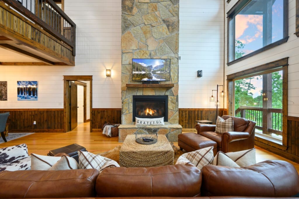 Fireplace nights are the best nights.