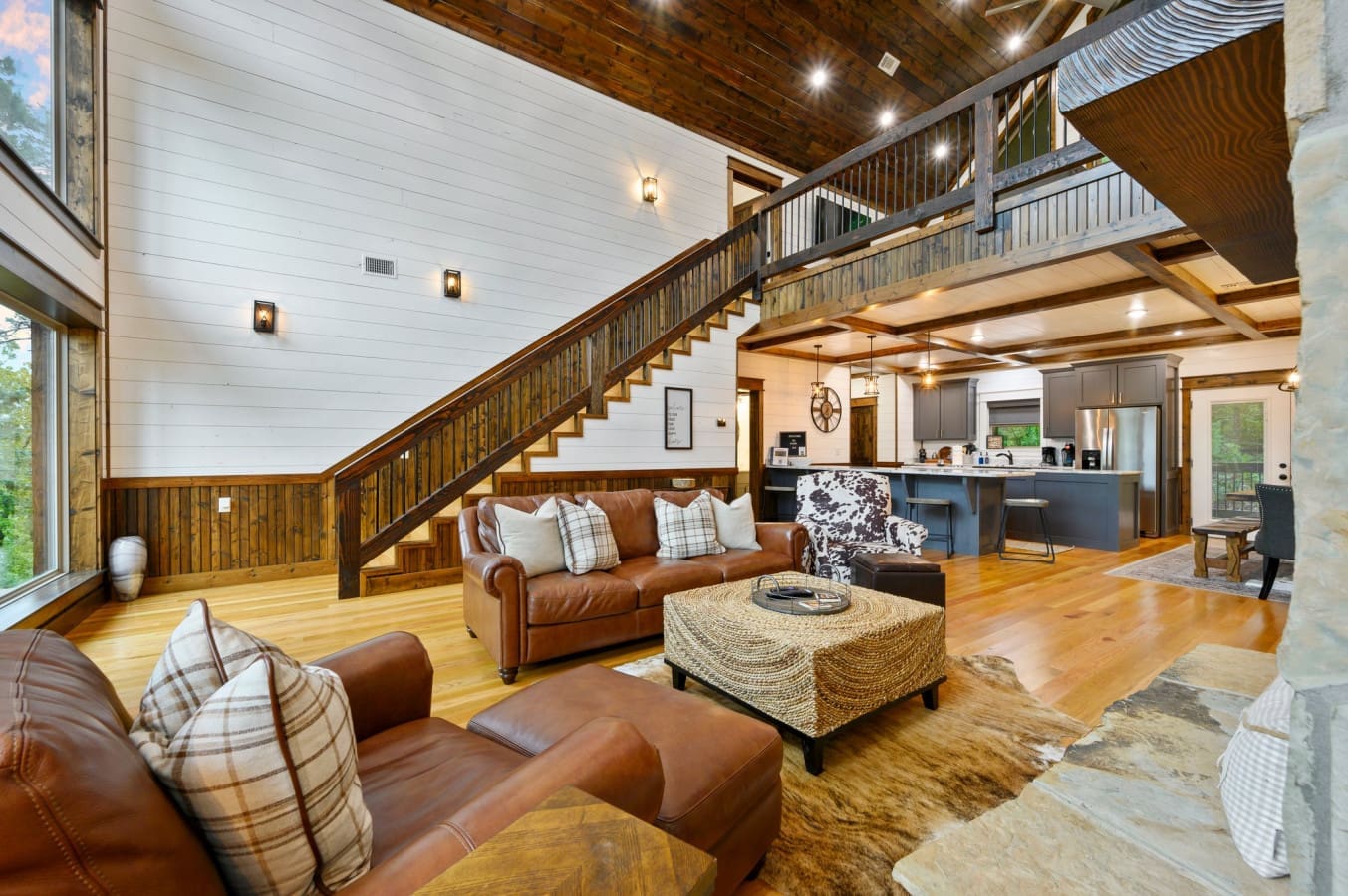 The heart of the cabin.