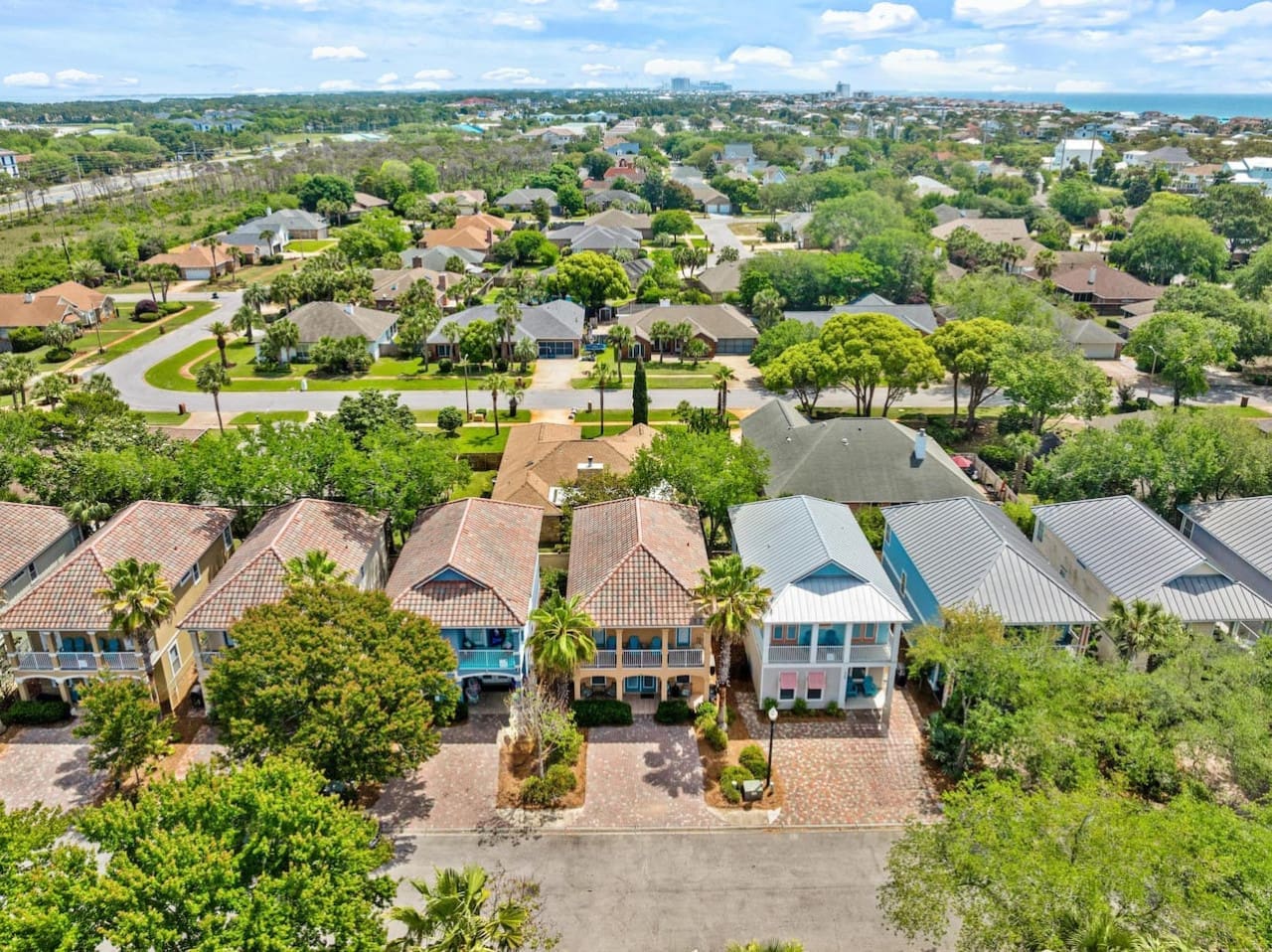 Perched right where the neighborhood meets the beach, you've got that perfect front-row seat to coastal living without ever having to leave your charming little slice of paradise.