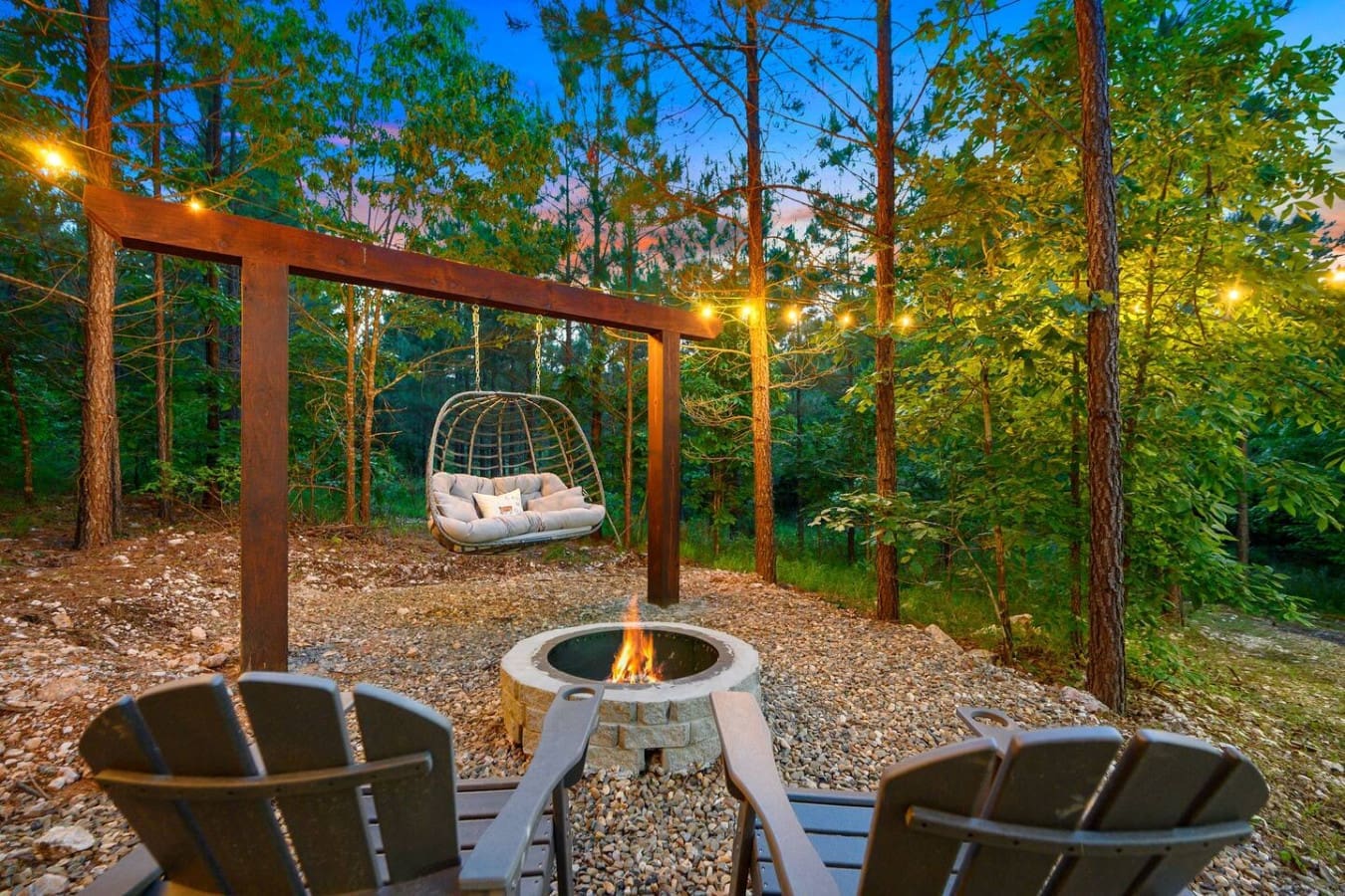 A perfect mix of rugged beauty and welcoming comfort in the great outdoors.