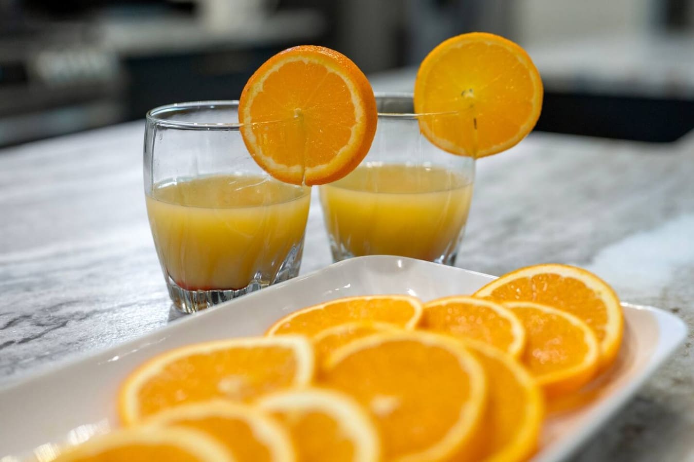 Nothing beats starting your mornings with fresh OJ and a view that's just as refreshing.