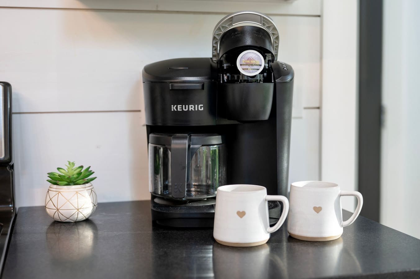 Because every great day begins with a fresh cup and a forest view.