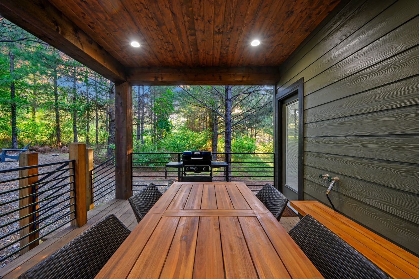 Fire up the grill, pour a drink, and let nature do the rest.