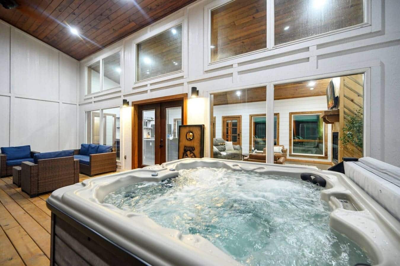Soak your stress away in bubbly bliss.