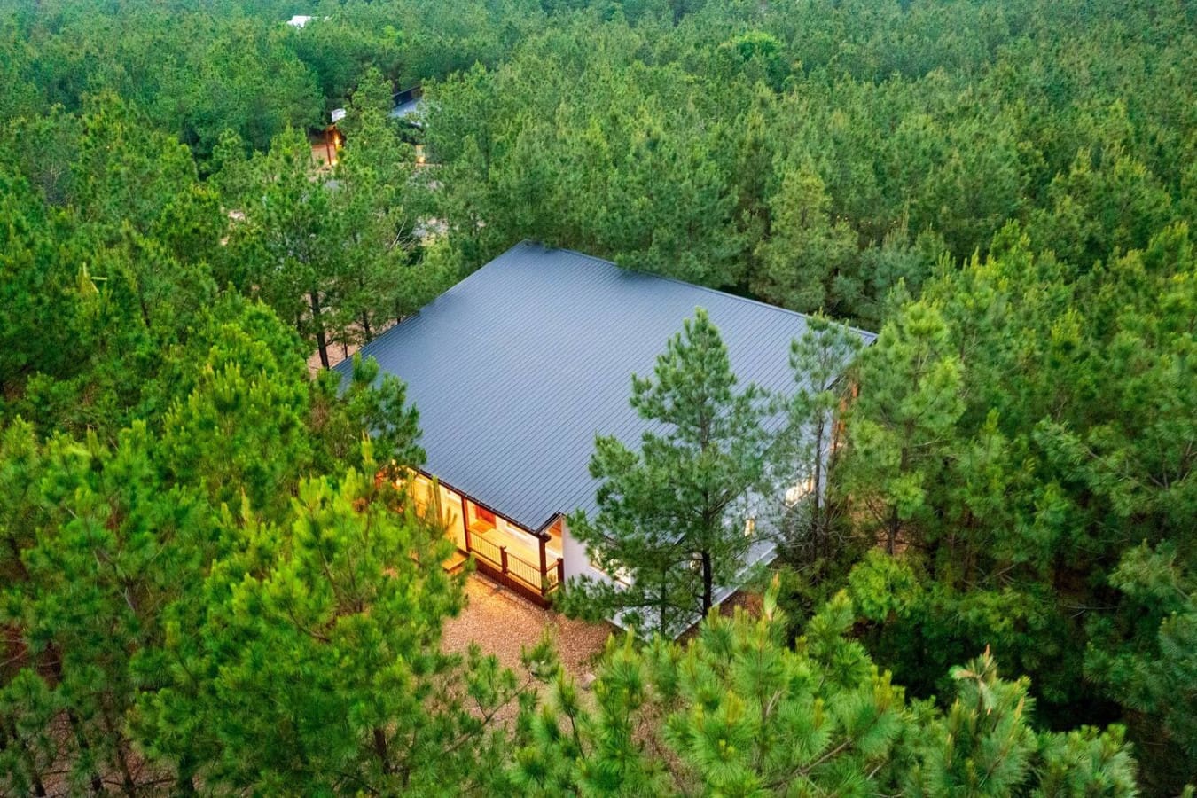 Secluded serenity, surrounded by nature’s embrace.