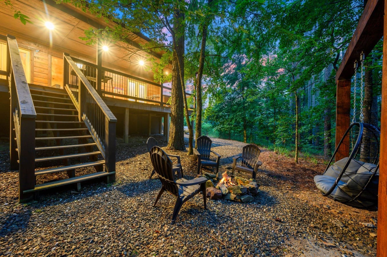 Spacious yard perfect for outdoor games or soaking up the sun.