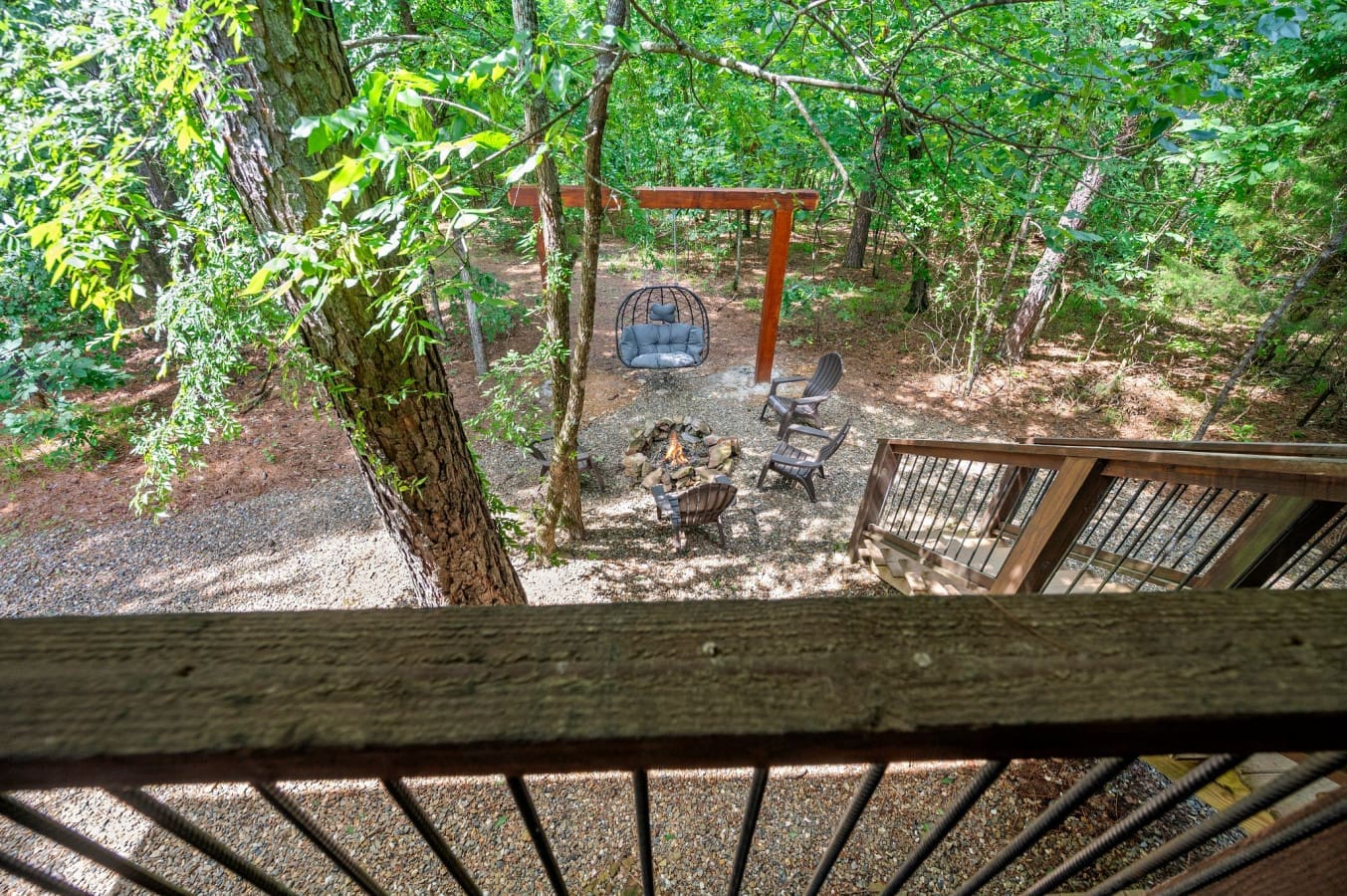 Enjoy the sights and sounds of nature right outside your door.