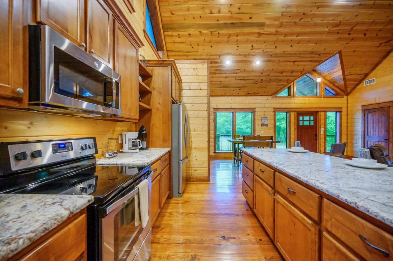 Cook, connect, and create memories in this open-concept kitchen