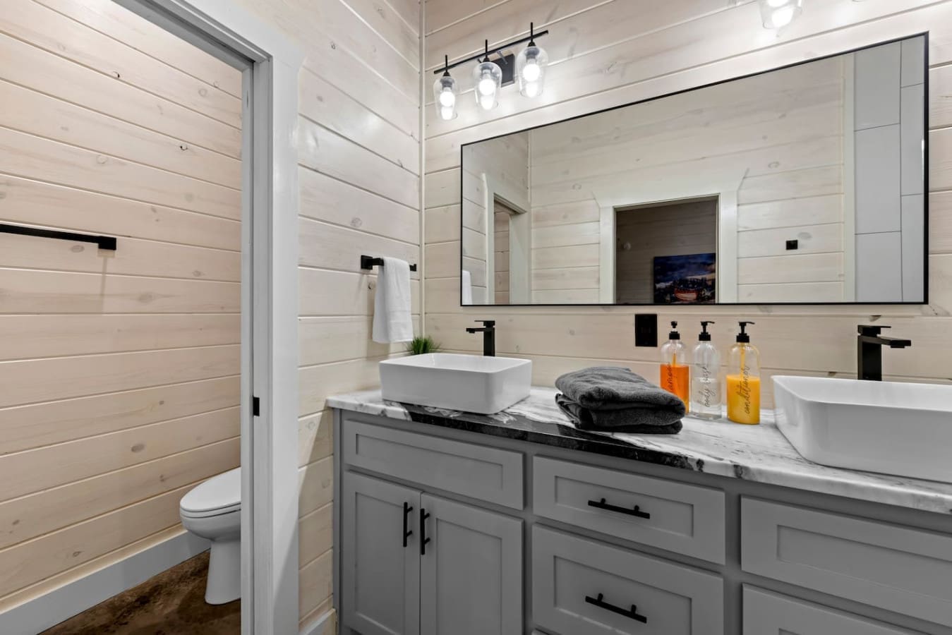 The kind of bathroom that makes you wish your stay was longer.