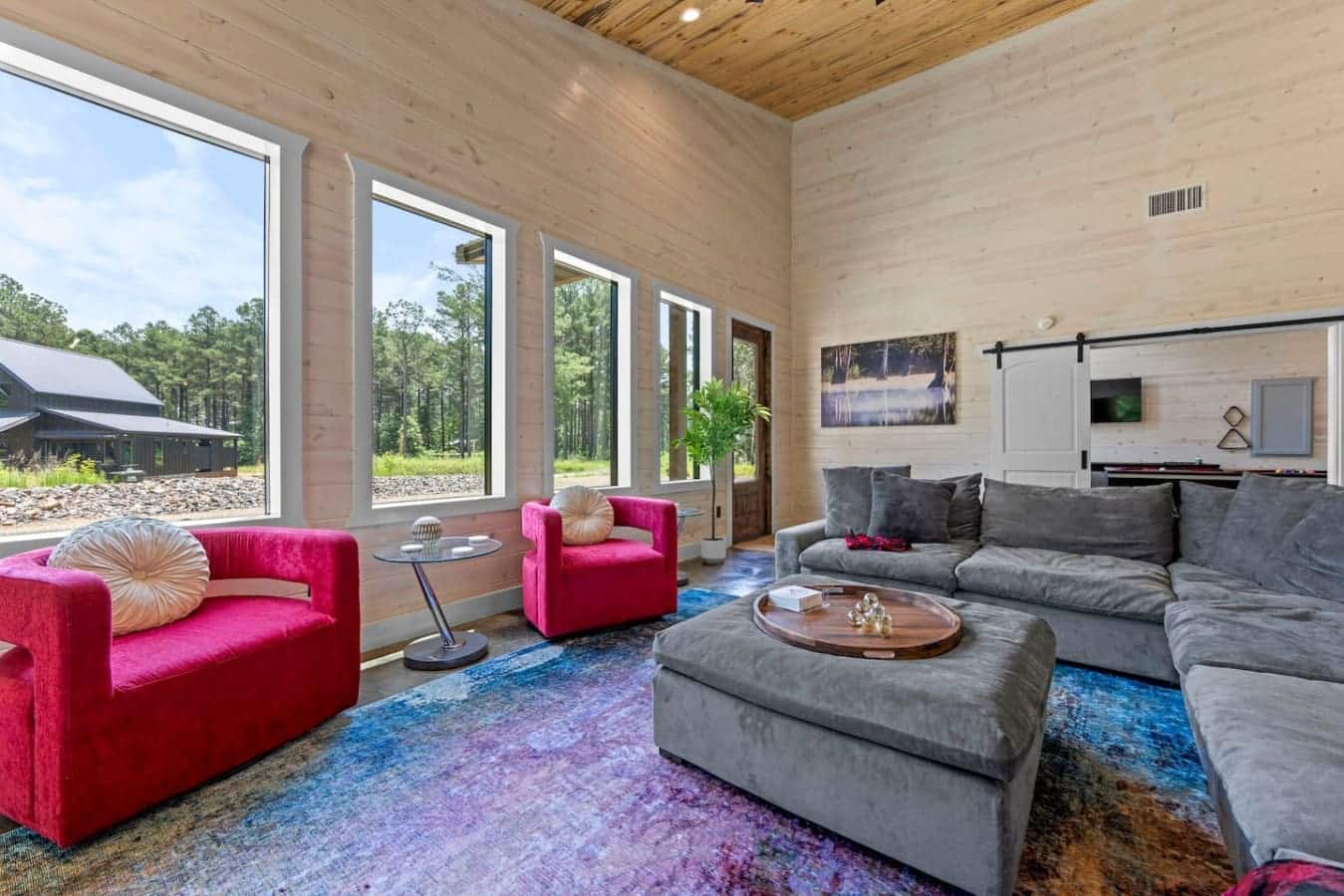 Where comfort meets color 🌈✨ Soak in the sunlight, lounge in style, and let nature be your backdrop."