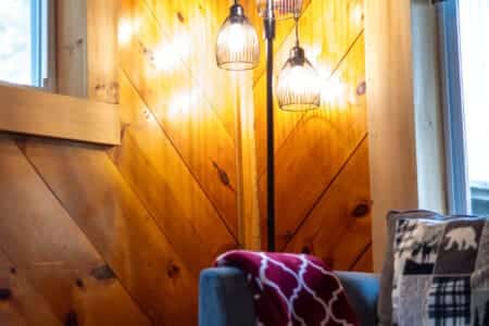 Curl up, unwind, and let the cabin do its magic.
